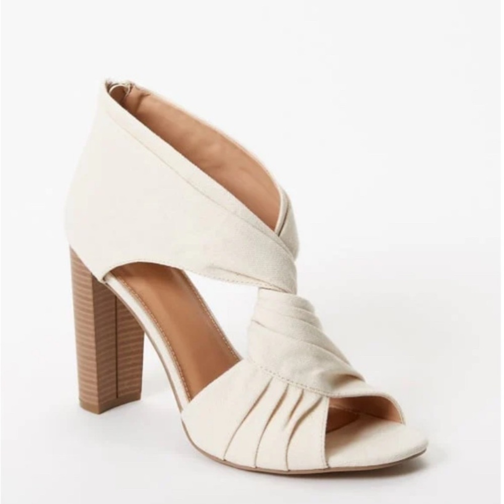 JustFab Ellie Heeled Sandal, 8.5